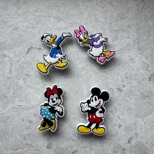 Disney Multicolor Mickey Minnie Donald Daisy Hair Charms